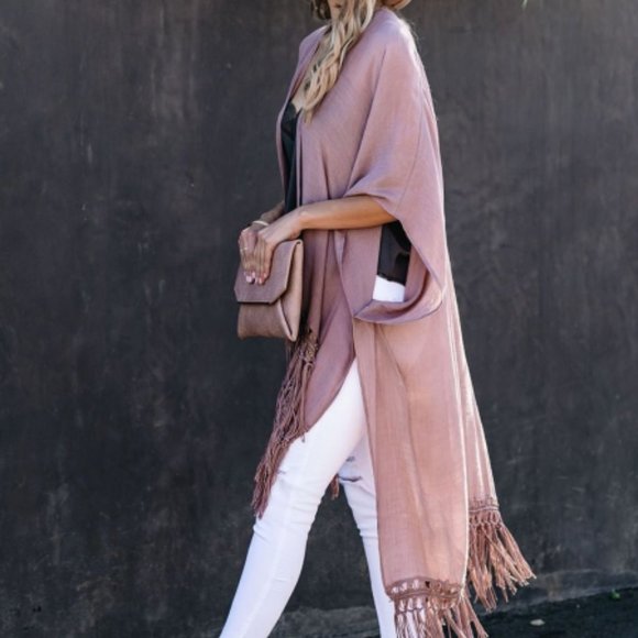 Tassel Me Softly Kimono - Picture 5 of 5
